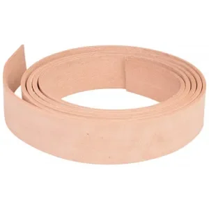 Rea Infinity Hearts Läderrem Natur 20mm 120cm