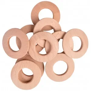 Infinity Hearts Träringar Tjocka Runda 40mm – 10 st Outlet