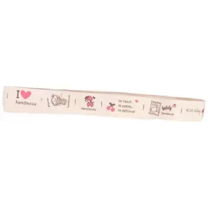 Infinity Hearts Tygband/Labelband Handmade ass. motiv 20mm – 3 meter risnedsättning