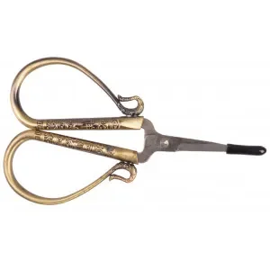 Infinity Hearts Broderisax Antik guld 10cm – 1 st Utförsäljning