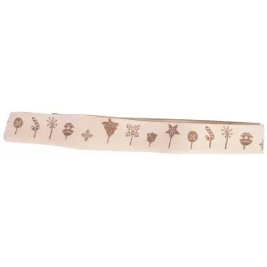 Infinity Hearts Tygband/Presentsnöre Ass. Julmotiv mörk 20mm – 3 meter I lager