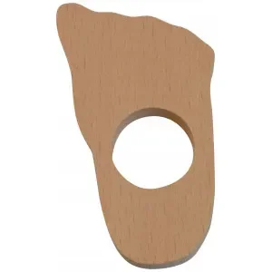 Premium Infinity Hearts Träring Fot 88x60mm – 1 st.