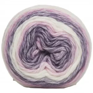 Erbjudandepris Infinity Hearts Anemone Garn 10 Lila/Vit