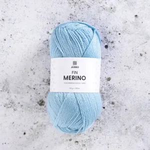 Järbo Fine Merino Garn 314 Blå Horisont Nyhet
