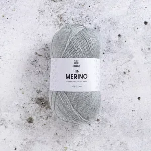 Kampanj Järbo Fine Merino Garn 302 Grå Nimbus