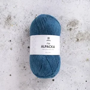 Järbo Fin Alpaca Garn 161 Petroleum Handla nu