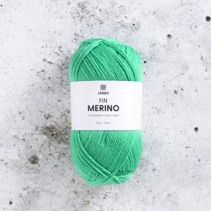 Outlet Järbo Fine Merino Garn 312 Grön Lav