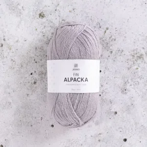 Begränsat erbjudande Järbo Fin Alpaca Garn 152 Silverkant