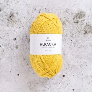 Billig Järbo Alpaca Garn 318 Gul Primula