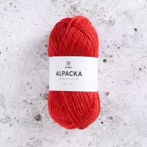 Järbo Alpaca Garn 321 Röd Chilli Köp online