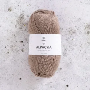 Premium Järbo Fin Alpaca Garn 156 Beige Latte