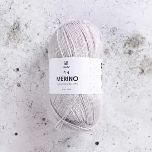 Järbo Fine Merino Garn 305 Grå Sandsten Rea