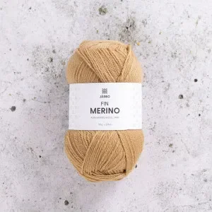 Järbo Fine Merino Garn 308 Beige Ãken Endast idag