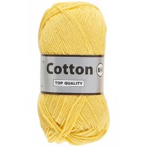 Begränsad tid Lammy Cotton 8/4 Garn 371 Pastellgul
