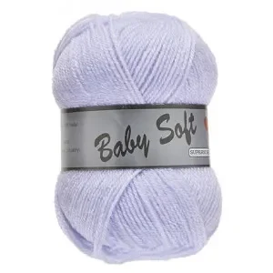 Lammy Baby Soft Garn 063 Ljuslila Erbjudandepris