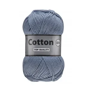 Premium Lammy Cotton 8/4 Garn 839 Gråblå