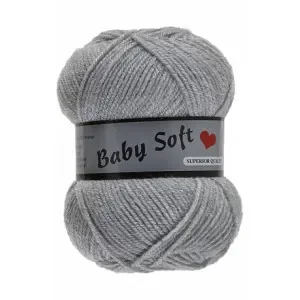 Lammy Baby Soft Garn 038 Ljusgrå Handla nu