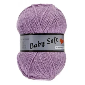 Endast denna vecka Lammy Baby Soft Garn 064 Lavendel