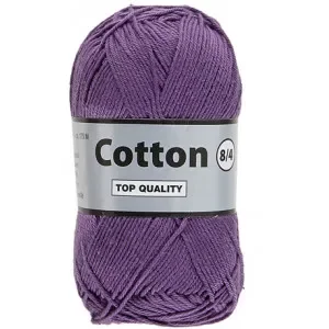 Sänkt pris Lammy Cotton 8/4 Garn 849 Mörk Ljung