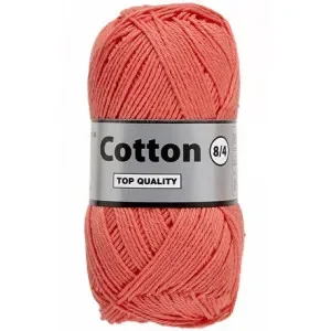 Lågt pris Lammy Cotton 8/4 Garn 720 Korall