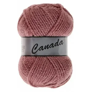 Lammy Canada Garn Unicolor 730 Mörk Gammalrosa Expressleverans