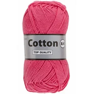 Lammy Cotton 8/4 Garn 20 Rosa Kampanjpris