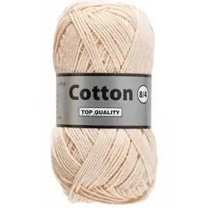 Lammy Cotton 8/4 Garn 218 Creme Expressleverans