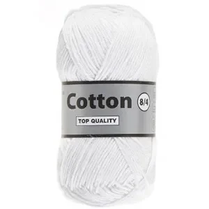 Lammy Cotton 8/4 Garn 5 Vit Outlet