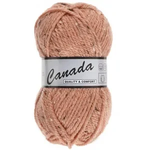 I lager Lammy Canada Garn Mix 480 Persika/Natur/Brun