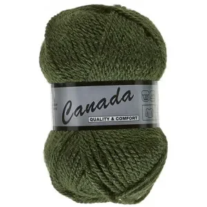 Lammy Canada Garn Unicolor 079 Armégrön Reapris