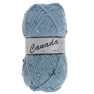 Bästa pris Lammy Canada Garn Mix 462 Ljusblå/Grå/Brun