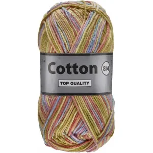 Lammy Cotton 8/4 Garn Multi 634 Erbjudandepris