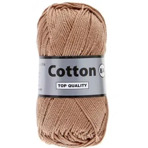 Köp online Lammy Cotton 8/4 Garn 54 Mörk Beige