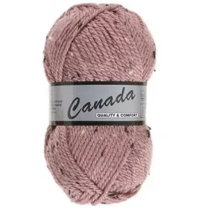 Lammy Canada Garn Mix 485 Rosa/Natur/Brun Billigare