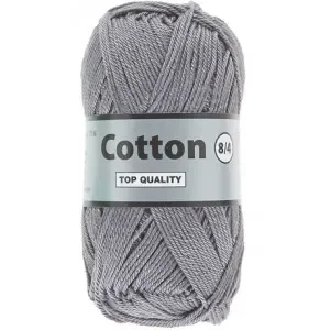 Fynd Lammy Cotton 8/4 Garn 4 Stengrå