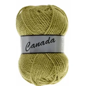 Lammy Canada Garn Unicolor 271 Mörk Limegrön Fynd
