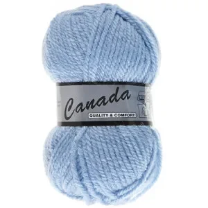 Begränsat erbjudande Lammy Canada Garn Unicolor 011 Baby Blå