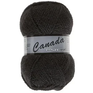 Lammy Canada Garn Unicolor 001 Svart Populär