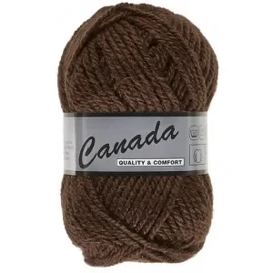 Fri frakt Lammy Canada Garn Unicolor 048 Brun