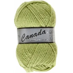 Lammy Canada Garn Unicolor 277 Limegrön Extra rabatt