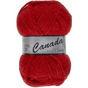 Lammy Canada Garn Unicolor 043 Röd Endast denna vecka