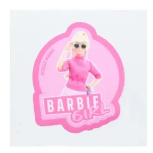 Begränsat erbjudande Strykmärke Barbie Girl 6 x 7 cm