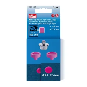 Prym Tryckknapp i plast 9 + 12,4 mm Bästa pris