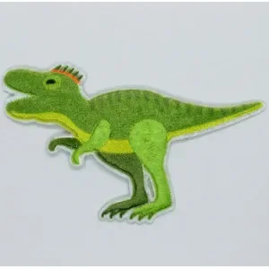 Billig Strykmärke Allosaurus 8 x 4,5 cm