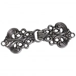 Hyskor/Hakar Antik Silver 5,8cm – 1 par Rea