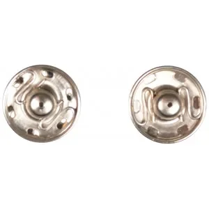 Tryckknappar Silver 18 mm – 2 st Rea