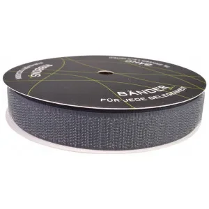 Balsløw Kardborreband Hane/Hook 20mm 09 Mörkgrå – 5m Rea