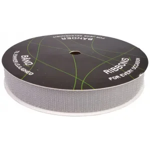 Expressleverans Balsløw Kardborreband Hane/Hook 20mm 08 Grå – 5m