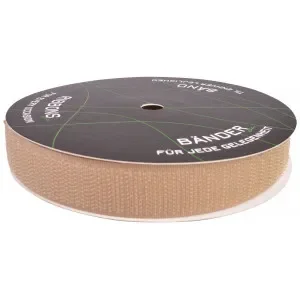 Trygg betalning Balsløw Kardborreband Hane/Hook 20mm 17 Beige – 5m