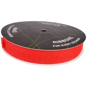 Bästa pris Balsløw Kardborreband Hane/Hook 20mm 15 Röd – 5m